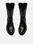 BOTA AREZZO ALICIA COURO CANO MEDIO - PRETO - Imagem 4