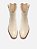 BOTA AREZZO ALICIA COURO CANO CURTO WESTERN - BRANCO - Imagem 6