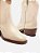 BOTA AREZZO ALICIA COURO CANO CURTO WESTERN - BRANCO - Imagem 2