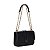 BOLSA SANTA LOLLA TRANSVERSAL ALÇA CORRENTE - PRETO - Imagem 3