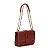 BOLSA SANTA LOLLA TRANSVERSAL ALÇA CORRENTE - MARROM - Imagem 2