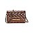 BOLSA SANTA LOLLA TRANSVERSAL METALIZADA PEQUENA - BRONZE - Imagem 1