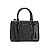 BOLSA SANTA LOLLA TOTE FLOATER  DUAS ALÇAS MEDIA - PRETO - Imagem 1