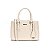 BOLSA SANTA LOLLA TOTE FLOATER DUAS ALÇAS MEDIA - VANILLA - Imagem 1