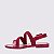 SANDALIA MELISSA WARM SANDAL - VERMELHO ROSA METALIZADO - Imagem 3