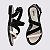 SANDALIA MELISSA WARM SANDAL - PRETO BEGE METALIZADO - Imagem 8