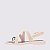 SANDALIA MELISSA WARM SANDAL - BEGE PRATA - Imagem 2