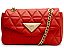BOLSA SCHUTZ TIRACOLO 944 MATELASSÊ MEDIA- VERMELHO - Imagem 1