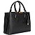 BOLSA SANTA LOLLA RISCO TRANSVERSAL COM DETALHES DOURADOS - PRETO - Imagem 2
