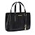 BOLSA SANTA LOLLA TOTE TEXTURIZADA GRANDE - PRETO - Imagem 2