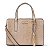 BOLSA SANTA LOLLA TOTE TEXTURIZADA GRANDE - AREIA - Imagem 1