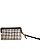CLUTCH SANTA LOLLA PALHA  ALÇA FINA REMOVÍVEL PEQUENA - PRETO E BRANCO - Imagem 3