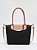 BOLSA PETITE JOLIE LOVIN  BAG - PRETO/MOCCA - Imagem 1