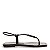 SANDALIA RASTEIRA SANTA LOLLA VERNIZ GLOSSY - PRETA - Imagem 2