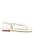 SANDALIA RASTEIRA SANTA LOLLA VERNIZ GLOSSY - OFF WHITE - Imagem 1
