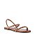 SANDALIA RASTEIRA SANTA LOLLA  METALIZADA - BRONZE - Imagem 1