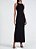 VESTIDO FORUM  DETALHE TULE - PRETO - Imagem 1