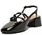 SAPATILHA BONECA ANACAPRI SLINGBACK VERNIZ MILENA -PRETA - Imagem 2