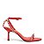 SANDALIA SALTO MEDIO SANTA LOLLA TIRA SPIKE - RED BLOOD - Imagem 3