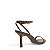 SANDALIA SANTA LOLLA SALTO MEDIO  FINO PELICA PREMIUM - COCOA - Imagem 2
