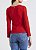 BLUSA FORUM JUSTA COM RECORTE -VERMELHO - Imagem 4