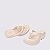 SANDALIA MELISSA FREE FUZZY PLATFORM - BEGE - Imagem 10