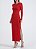 VESTIDO FORUM CANELADO MIDI AJUSTADO - VERMELHO SPARKLY - Imagem 1