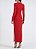 VESTIDO FORUM CANELADO MIDI AJUSTADO - VERMELHO SPARKLY - Imagem 2