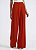 CALÇA FORUM  AMPLA COM PREGAS - VERMELHO SPARKLY - Imagem 1