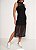 VESTIDO TULE MIDI SEM MANGAS - PRETO - Imagem 1