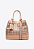 BOLSA SCHUTZ NEO EMMA TRIANGLE GRANDE - BEGE - Imagem 1