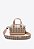 BOLSA SCHUTZ MINI BOWLING TRIANGLE - BEGE - Imagem 4