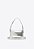 BOLSA SCHUTZ NINI BRIGHT SNAKE GLOVE - PRATA - Imagem 7