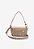 BOLSA SCHUTZ TIRACOLO EMMY TRIANGLE PEQUENA- BEGE - Imagem 4