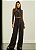 BLUSA CROPPED FORUM LINHO ALFAIATARIA - PRETO - Imagem 2