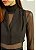 BLUSA CROPPED FORUM LINHO ALFAIATARIA - PRETO - Imagem 4