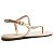 SANDALIA RASTEIRA ANACAPRI PW SHINE - DOURADO - Imagem 1