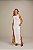 SAIA RAMO SELVAGEM MIDI COM FENDA LATERAL-  OFF WHITE - Imagem 1