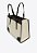 BOLSA SHOPPING GRANDE SUSAN LONA COURO -PRETA - Imagem 7