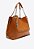 BOLSA SHOULDER ELLEN COURO MATELASSE-MARROM - Imagem 2