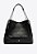 BOLSA SHOULDER ELLEN COURO MATELASSE-PRETO - Imagem 1