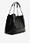 BOLSA SHOULDER ELLEN COURO MATELASSE-PRETO - Imagem 2