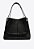 BOLSA SHOULDER ELLEN COURO MATELASSE-PRETO - Imagem 3