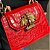 BOLSA SCHUTZ BELIEVE ABELHA COURO CR0C0-VERMELHO - Imagem 2