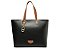 BOLSA ANACAPRI SHOPPING CÁPSULA METAL -PRETA - Imagem 1
