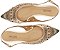SAPATILHA ANACAPRI SLINGBACK PERFUROS -DOURADA - Imagem 3