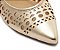 SAPATILHA ANACAPRI SLINGBACK PERFUROS -DOURADA - Imagem 5