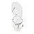 RASTEIRA SANTA LOLLA FLAT VERNIZ GLOSSY TIRAS- BRANCO - Imagem 4