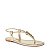 RASTEIRA SANTA LOLLA METALLIC SOFT -OURO LIGHT - Imagem 1