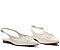 SAPATILHA ANACAPRI SLINGBACK PERFUROS-BRANCO - Imagem 1